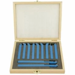 DONTODENT Ensemble D'outils De Tournage En Carbure De 11 Pièces, Ensemble D'outils De Tournage, Outil De Tournage Indexable, Ensemble D'outils De Coupe De Tour