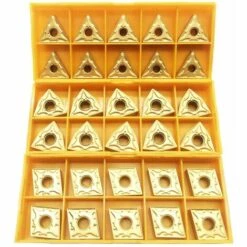 DONTODENT 30 Pièces CNMG 431 + WNMG 431 + TNMG 331 CNC Outil De Tournage Carbure Monobloc Rotatif