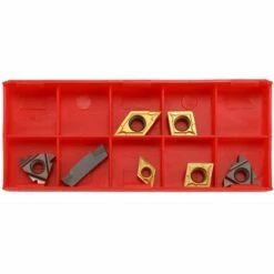 LIFCAUSAL 16mm Tige 7 Pièces Avec Clé à Insérer En Carbure Ensemble De Bricolage Tour En Acier En Métal Support De Barre D'alésage Outil De Tournage -Tours et accessoires Soldes 64557383 4