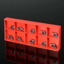 LIFCAUSAL 10 Pièces/boîte DCMT070204 VP15TF DCMT21.51 Inserts En Carbure CNC Lames De Tour Cutter Outil De Tournage -Tours et accessoires Soldes 64701382 3