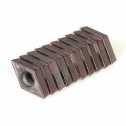 LIFCAUSAL 10 Pièces/boîte DCMT070204 VP15TF DCMT21.51 Inserts En Carbure CNC Lames De Tour Cutter Outil De Tournage -Tours et accessoires Soldes 64701382 5