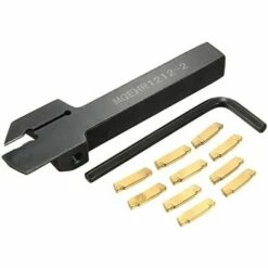 OSQI Mgehr 1212-2 Porte-Outil De Rainurage 12X12X100mm Avec Inserts 10Pcs Mgmn200