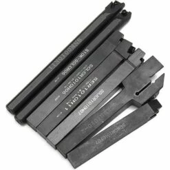 OSQI Outils De Coupe 10mm 7 Pièces Tour à Tige Porte-outil De Tournage Barre D'alésage Avec 7 Pièces Insert En Carbure Et Clés à Molette -Tours et accessoires Soldes 65505334 4