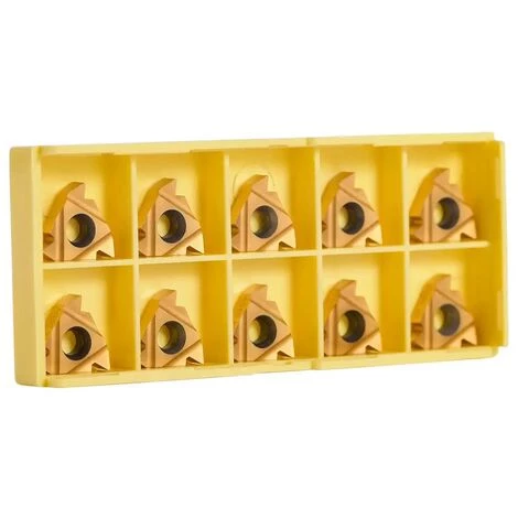 CESIèCLEFOU Coffret De 10pcs 3/8" 16ER AG60 Lame Inserts Rotatifs CNC Cutters En Carbure Outil Tournage De Metal Filtage Pour Tours, Fraiseuses Lefou 1 CESIèCLEFOU Coffret De 10pcs 3/8" 16ER AG60 Lame Inserts Rotatifs CNC Cutters En Carbure Outil Tournage De Metal Filtage Pour Tours, Fraiseuses Lefou