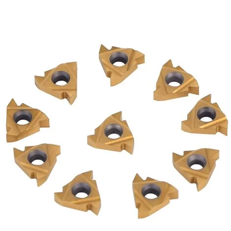 CESIèCLEFOU Coffret De 10pcs 3/8" 16ER AG60 Lame Inserts Rotatifs CNC Cutters En Carbure Outil Tournage De Metal Filtage Pour Tours, Fraiseuses Lefou 3 CESIèCLEFOU Coffret De 10pcs 3/8" 16ER AG60 Lame Inserts Rotatifs CNC Cutters En Carbure Outil Tournage De Metal Filtage Pour Tours, Fraiseuses Lefou – Image 3