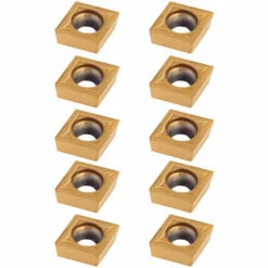 YD 10 Pièces Pointes En Carbure De CNC Insère L'outil De Tournage De Tour De Coupeur De Lame Avec La Bote