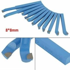 MONLY 11Pcs Outils De Tour Bits, Tour De Coupe Au Carbure Ensemble D'outils De Tournage Ensemble De Fraisage De Soudage Pour Tour à Métal -Tours et accessoires Soldes 65757477 5