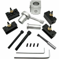 TANCYCO Mini Outil De Changement Rapide Tour Porte-outil Support De Coupeur De Poteau Kit De Vis Ensemble Barre D'alésage Tournant Clé De Support De Face 7 TANCYCO Mini Outil De Changement Rapide Tour Porte-outil Support De Coupeur De Poteau Kit De Vis Ensemble Barre D'alésage Tournant Clé De Support De Face -Tours et accessoires Soldes 66142057 3