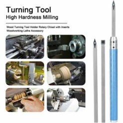 LIFCAUSAL 6 Pièces/ensemble Haute Dureté Tour à Métaux Kit D'outils De Tournage Ensemble De Support De Barre D'alésage Pour Le Traitement Des Pièces En Acier Outil De Travail Du Bois à Main -Tours et accessoires Soldes 66372796 4