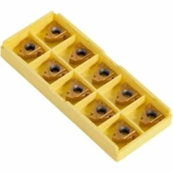 Coffret De 10pcs 3/8" 16ER AG60 Lame Inserts Rotatifs CNC Cutters En Carbure Outil Tournage De Metal Filtage Pour Tours, Fraiseuses,Adélala -Tours et accessoires Soldes 66383939 3