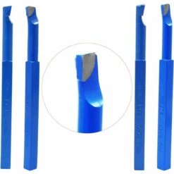 Pointe De Carbure À Pointe De Coupe Outil De Soudage, De Tour Bits Tournant Fraisage De Coupe Pour Outils De Tour En Métal 11 PCS 8mm,Adélala -Tours et accessoires Soldes 66386113 5