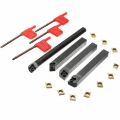 Fantablau S12M-SCLCR09 + SCLCR + SCLCL + SCMCN1212H09 Porte-outil De Tour 10 CCMT09T304 Lame D'insertion