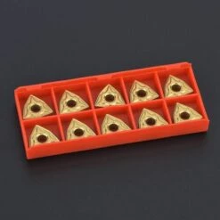 ENLENK Plaquettes De Tournage De Plaquettes En Carbure Plaquettes De Tournage De Plaquettes En Carbure 432 Plaquettes De Tour De Rechange Plaquettes De Rechange Pour Porte-outils,10pcs -Tours et accessoires Soldes 67683917 3