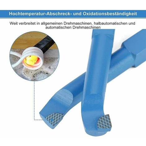 LLOVE Jeu D'outils De Tournage 11 Pièces, Jeu D'Acier De Tournage Au Carbure, Outils Tour A Metaux Plaquette Avec Étui En Bois, Pointe De Carbure De Rotation Tournant Pour Le Tournage De Fraisage 8x8 Mm 3 LLOVE Jeu D'outils De Tournage 11 Pièces, Jeu D'Acier De Tournage Au Carbure, Outils Tour A Metaux Plaquette Avec Étui En Bois, Pointe De Carbure De Rotation Tournant Pour Le Tournage De Fraisage 8x8 Mm – Image 3