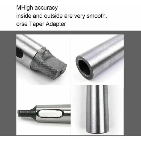 QERSTA Cône Morse Douille De Perçage Réduction Adaptateur Pour Tour De Fraisage (MT1 à MT2, MT3 à MT2, MT3 à MT4,3pcs) 3 QERSTA Cône Morse Douille De Perçage Réduction Adaptateur Pour Tour De Fraisage (MT1 à MT2, MT3 à MT2, MT3 à MT4,3pcs) – Image 3