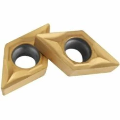 ENLENK Coffret De 10pcs Lames Inserts Rotatifs CNC Cutters Forme Losange En Carbure DCMT070204 US735 DCMT51.51 Outil Tournage Filtage Pour Acier Pour Tours, Fraiseuses