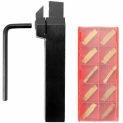 MONLY Porte-outils Exterieurs De Rainurage Et De Tournage Pour Tours, Plaquettes En Carbure, Outils De Tour, Style 1 - Style 1
