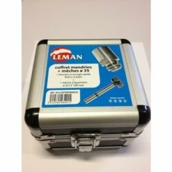 Leman - Coffret Tournage / Mandrin Extensible+ Meche à Façonner D.35