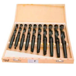 METALPROFI Coffret De 10 Forets Hélicoïdaux Fraisés CM2 D. 14,5 à 23 Mm - MB-SBS-MK2-10TLG-F - Métalprofi