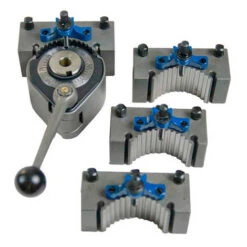 METALPROFI Tourelle à Changement Rapide 20 Ou 30 Mm + 3 Porte Outils 20 Mm Et 1 Porte Outils 30 Mm - Multifix E - Métalprofi